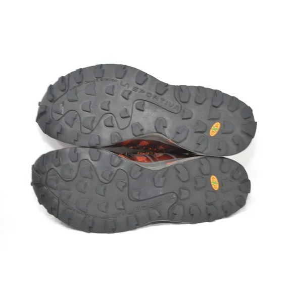 La Sportiva Mutant Trail Running Shoes Mens SZ 11 Carbon Flame Athletic Sneaker