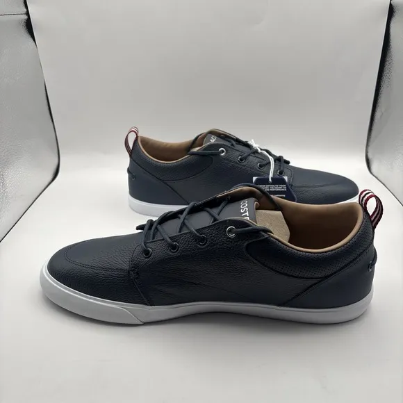 Lacoste Bayliss 119 1 U Mens Navy Sneakers Shoes Size 11.5