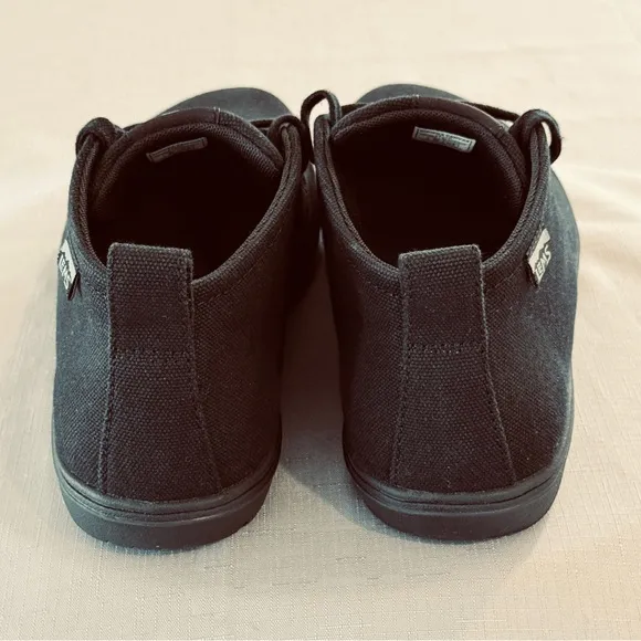 Lems Chukka Canvas Boots Mens 10 Blackout Vegan Zero Drop Unisex