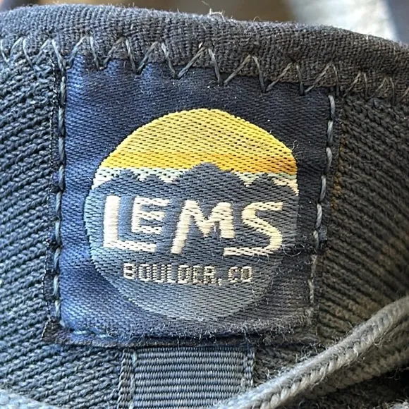 Lems Men's Mesa Sneakers in Coastal Blue Athletic Hiking Casual Shoes Size 9