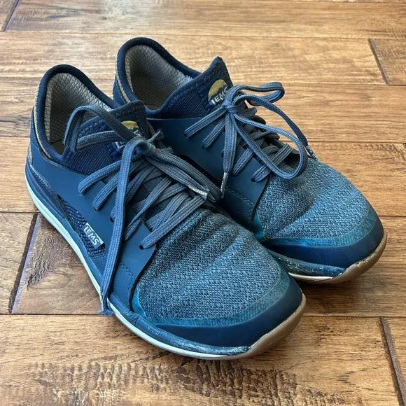 Lems Men's Mesa Sneakers in Coastal Blue Athletic Hiking Casual Shoes Size 9