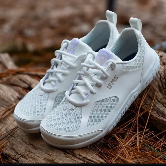 Lems Primal 3 Unisex 11 M 12.5 W Minimalist Zero Drop Running Shoes White Sand
