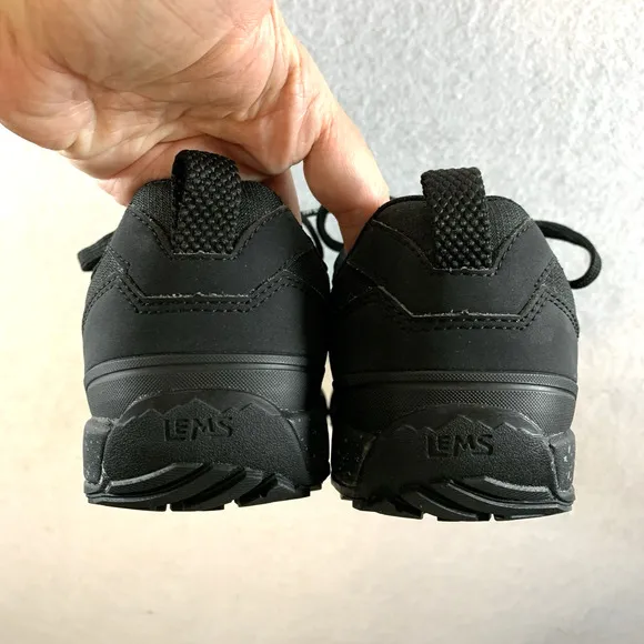 Lems Primal Persuit Unisex Nocturnal Ninja Sneakers M 7.5/ W 9 Black Barefoot