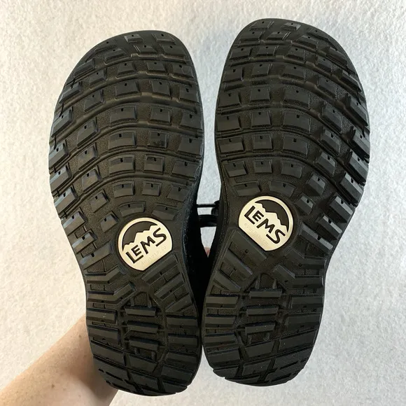 Lems Primal Persuit Unisex Nocturnal Ninja Sneakers M 7.5/ W 9 Black Barefoot