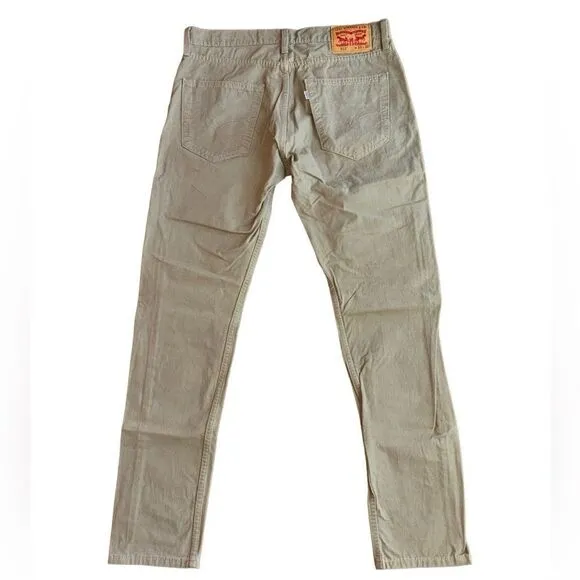 Levi's Men's 512 Taper Fit Jeans - Neautral - Size 33x32