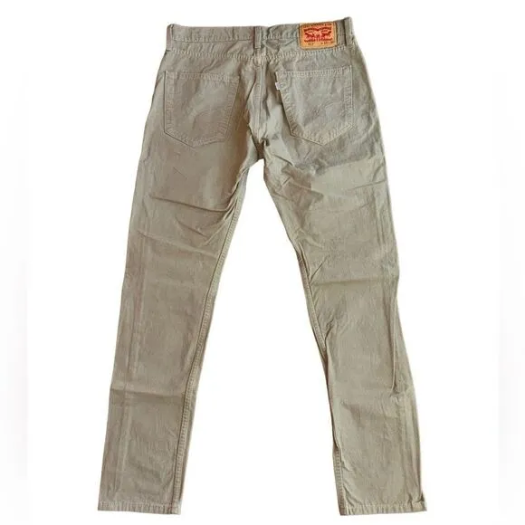 Levi's Men's 512 Taper Fit Jeans - Neautral - Size 33x32