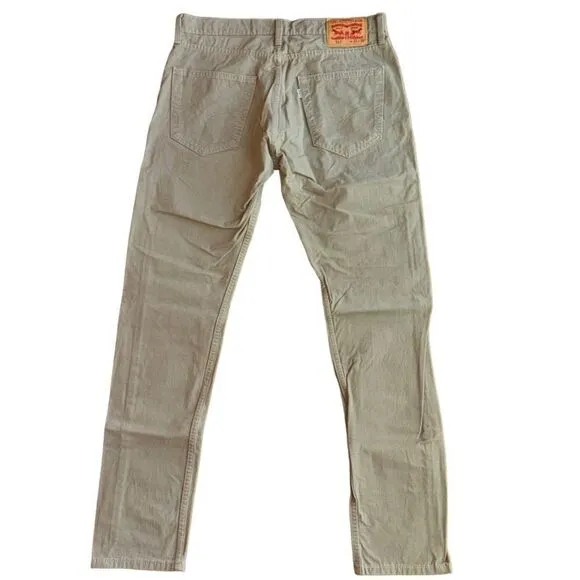 Levi's Men's 512 Taper Fit Jeans - Neautral - Size 33x32
