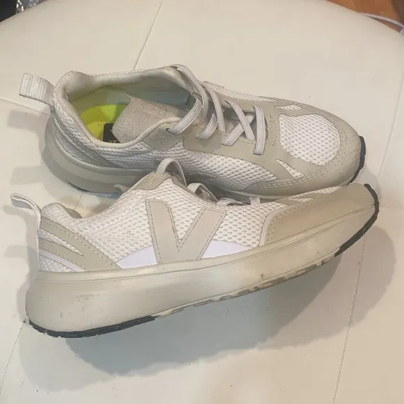 Like new white Veja tennis shoes!