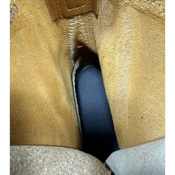 L.L. Bean Boots 8” Waterproof Boot Tan Brown Women’s Size 8 M Shoes Made In USA
