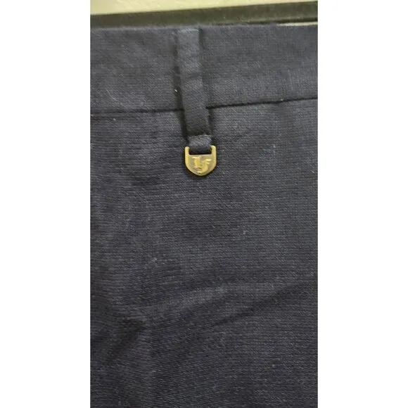 Lords &amp; Fools Dress Pants dark blue color, Size: 44 , 100% Wool