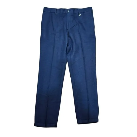 Lords &amp; Fools Dress Pants dark blue color, Size: 44 , 100% Wool