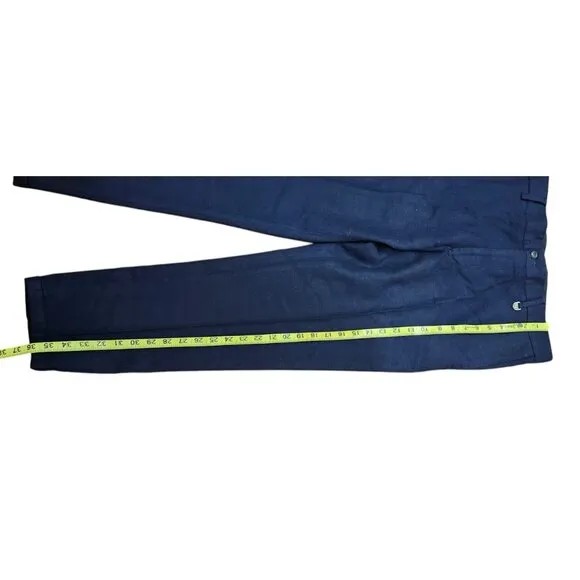 Lords &amp; Fools Dress Pants dark blue color, Size: 44 , 100% Wool