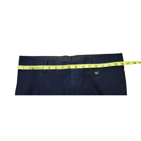 Lords &amp; Fools Dress Pants dark blue color, Size: 44 , 100% Wool