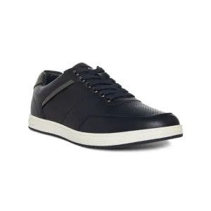 MADDEN Mens Navy Padded Perforated M-bassil Round Toe Lace-Up Sneakers Shoes 13