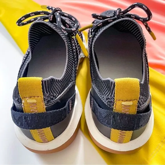 Madewell MWL field knit sneakers.