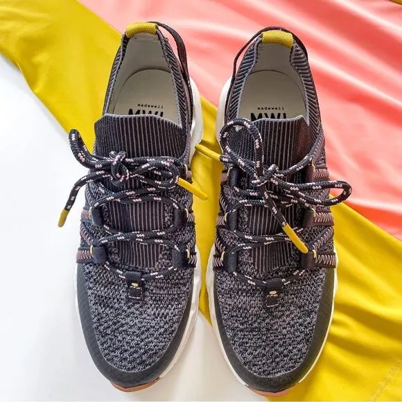 Madewell MWL field knit sneakers.