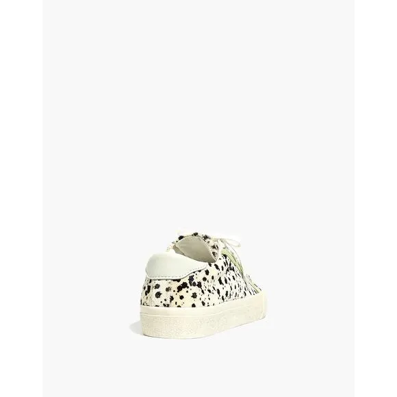 Madewell Sidewalk Low-Top Sneakers in Spatter-Painted Calf Hair Women’s 9
