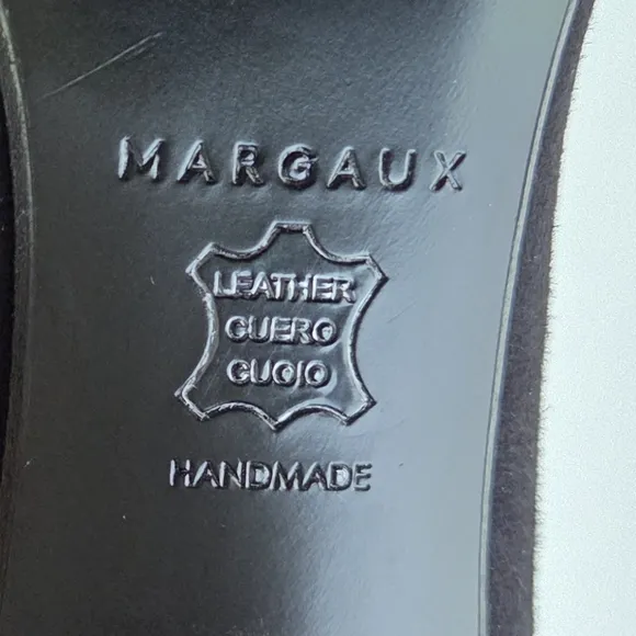 Margaux The Heel in Black Italian Suede Size 40 Block Heels Shoes Size 9.5