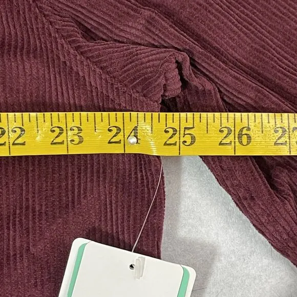 Marmot Mountain Works Aylesbury Corduroy Over Shirt Mens Size L Shacket MSPR $90