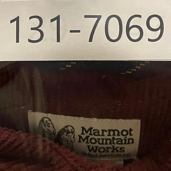 Marmot Mountain Works Aylesbury Corduroy Over Shirt Mens Size L Shacket MSPR $90