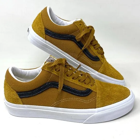💖MEGA SALE💖VANS Old Skool Heavy  Brown Suede Canvas  Women's  VN0A38G19HT
