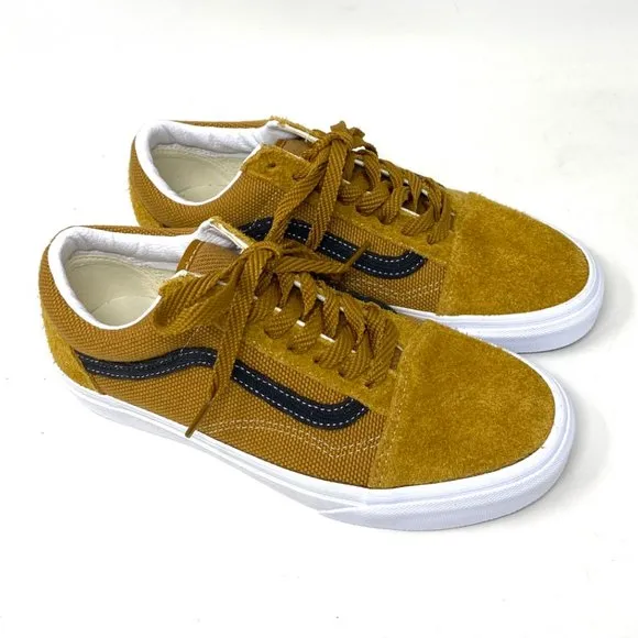 💖MEGA SALE💖VANS Old Skool Heavy  Brown Suede Canvas  Women's  VN0A38G19HT