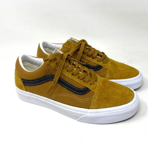 💖MEGA SALE💖VANS Old Skool Heavy  Brown Suede Canvas  Women's  VN0A38G19HT