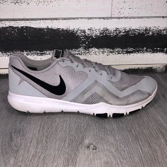 Men's 15 Nike Flex Control II Training Wolf Gray/Black-White Shoes 924204-012