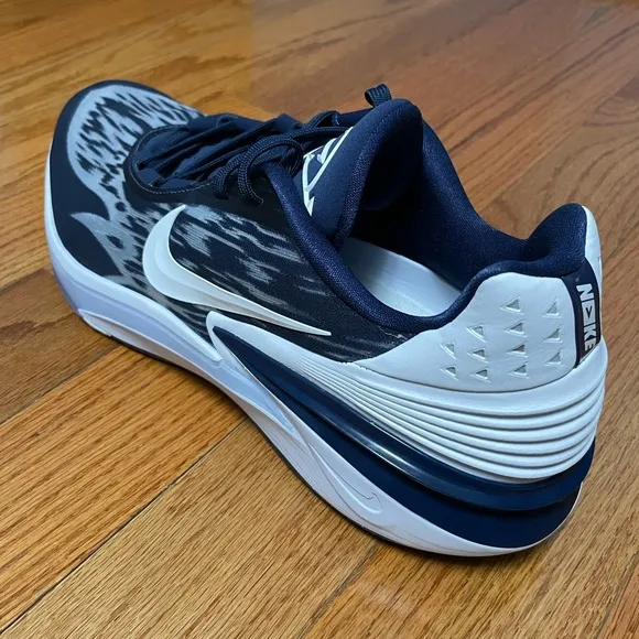 Men's 17 Nike Air Zoom GT Cut 2 TB Promo Basketball Shoes Navy/White DX6650-401