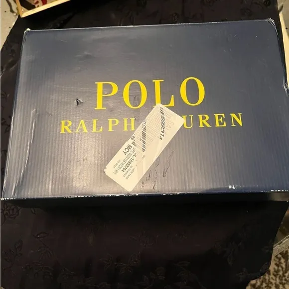 Men's 8 D Polo Ralph Lauren Polo Snuff Pale Russet Brown Shoes