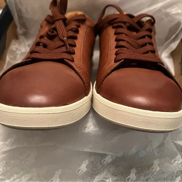 Men's 8 D Polo Ralph Lauren Polo Snuff Pale Russet Brown Shoes
