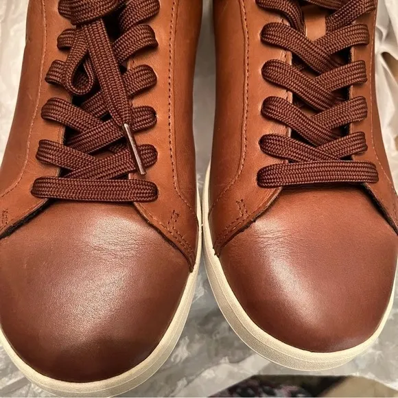 Men's 8 D Polo Ralph Lauren Polo Snuff Pale Russet Brown Shoes