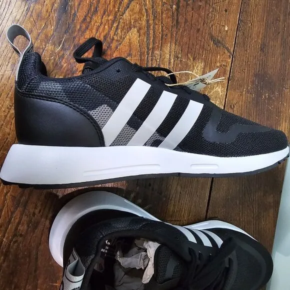 Mens Adidas Multix Core Black- Cloud White- Gray Two Camo Size 8.5 H02951