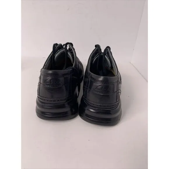 Men's Clarks Black Leather Dress Shoes New 9.5‎