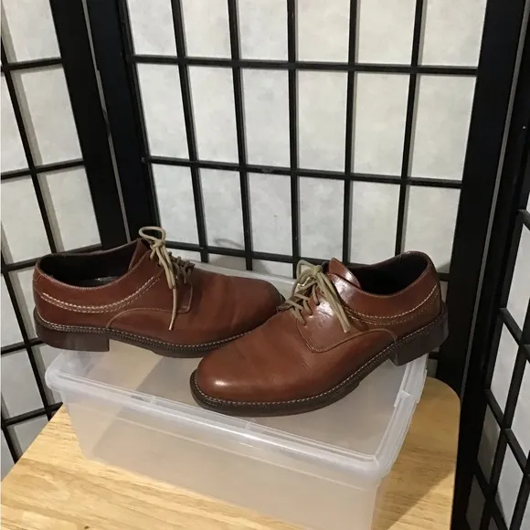 Men’s Cole Haan Country Brown Leather Derby Shoes