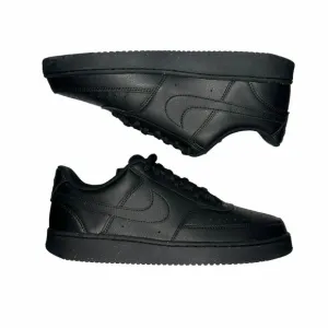 🤩Mens Comfy Shoes Nike Court Vision Lo Next Nature Sz 9 Black DH2987-002 Basic
