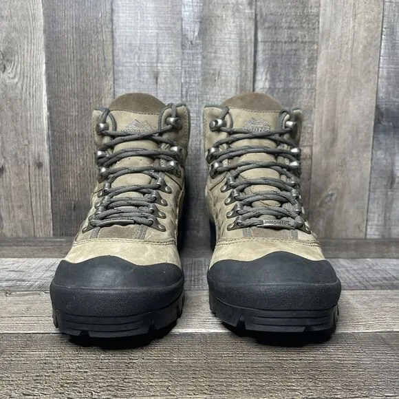 Mens Montrail Gentor Brown Leather Mid Waterproof Hiking Boots Shoes Size 8‎ D