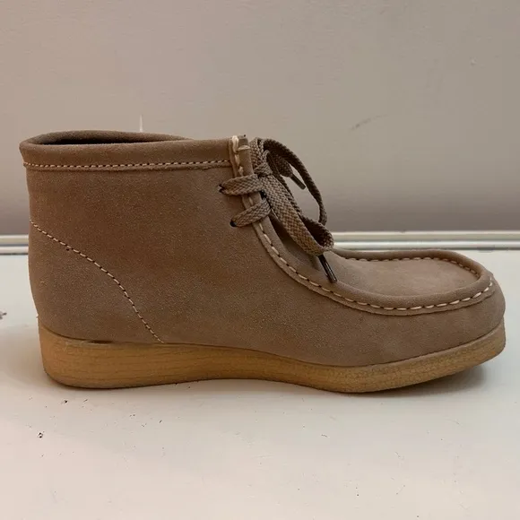 Mens Mountain Creek Wally Suede Leather Shoes Sz 5M