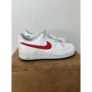 Mens Nike Air Force 1 '07 Mismatched Alternate Swoosh Leather Shoes Size 13
