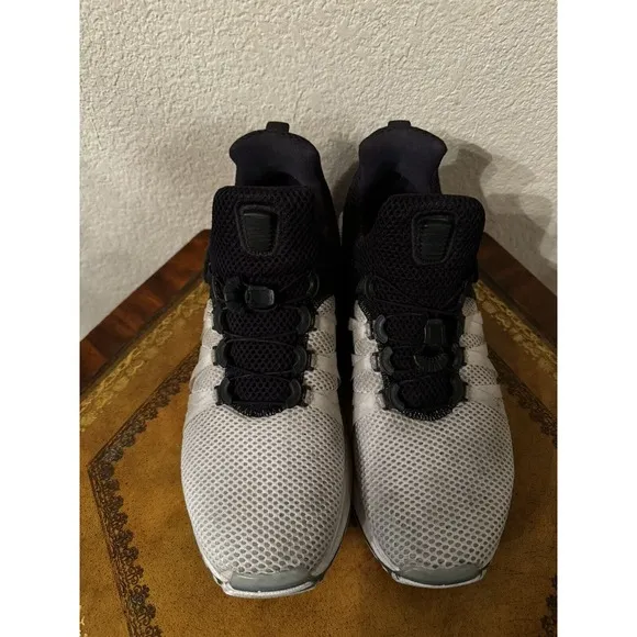 Mens Nike Shox Gravity Blck White Athletic Running Shoes Sneakers Size 11.5