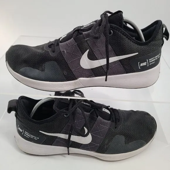 Men's Nike Varsity Compete TR 2 Black Training Shoes Size‎ 11.5W