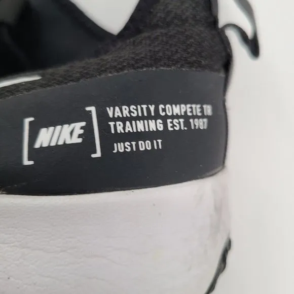 Men's Nike Varsity Compete TR 2 Black Training Shoes Size‎ 11.5W
