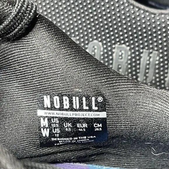 Mens Nobull Sunset Outwork Black Athletic Training Sneakers Shoes Size 10.5 D