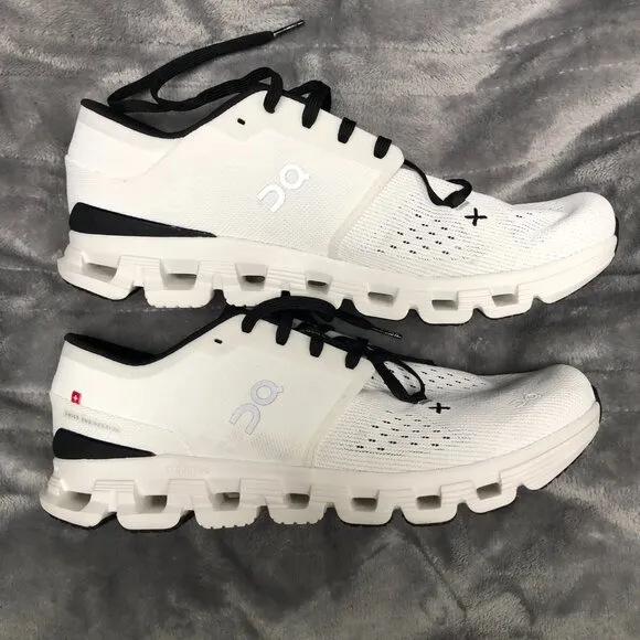 Men's ON CLOUD X4 Training Shoes - Size 12 - White