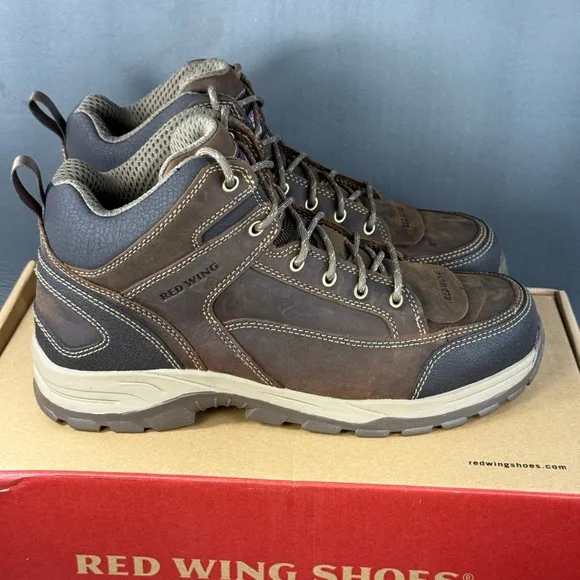 Men's Red Wing TruHiker 5-inch Soft Toe Boot shoes size 10