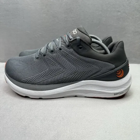 Mens Size 11.5 Topo Phantom 2 Shoes Gray/Clay Athletic Running Training Sneakers