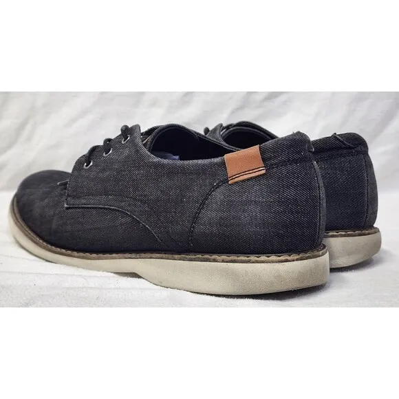 Men's SONOMA Goods for Life™ Sawyer Oxford Shoes Casual Dark Gray Black 12 M