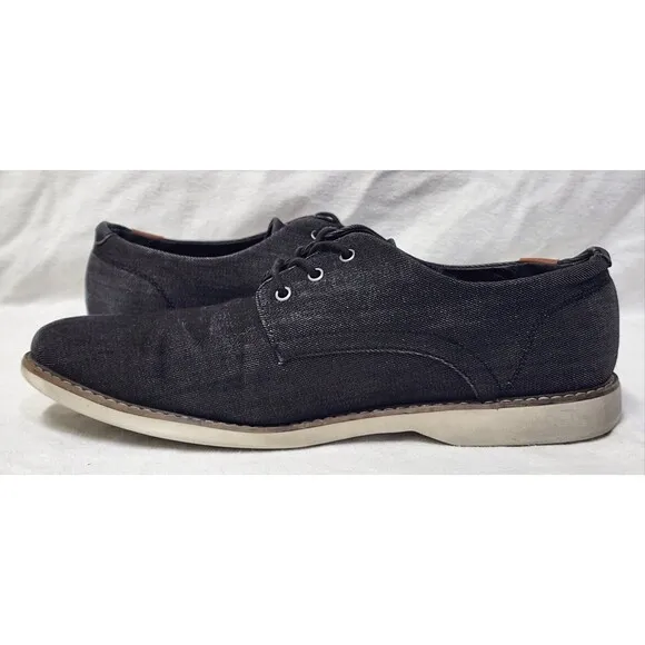 Men's SONOMA Goods for Life™ Sawyer Oxford Shoes Casual Dark Gray Black 12 M