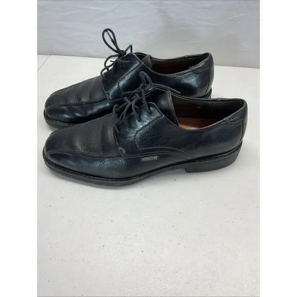 Mephisto Air Relax Goodyear Welt Men’s Size 8.5 US Black Leather Oxford Shoes