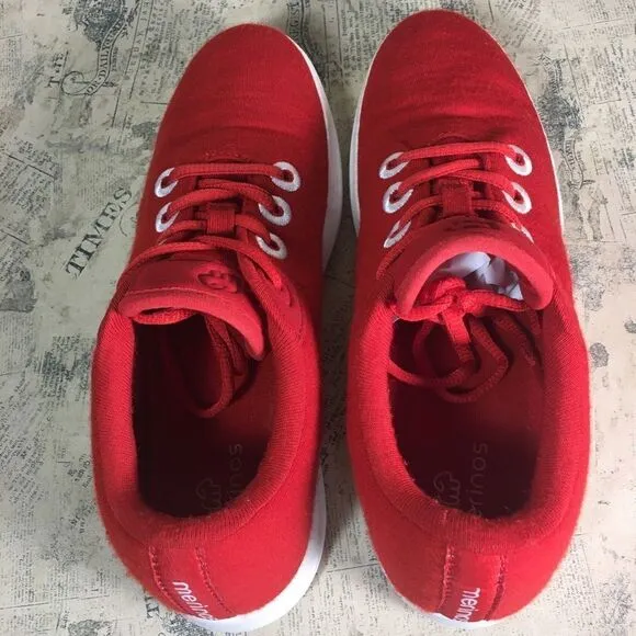 Merinos Women's Lace-Ups Red
